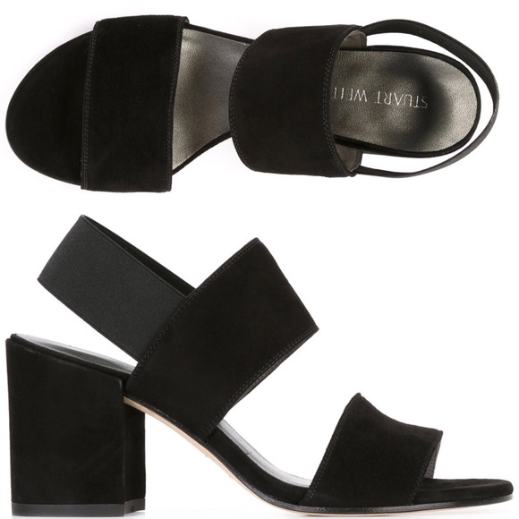 stuart weitzman block heel sandals
